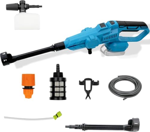 YAKINO �|�[�^�u�� �R�[�h���X �������@ 80 BAR�A6 in 1 �m�Y�� & �u���V���X���[�^�[�t���A380L/H�A�}�L�^ 18V �o�b�e���[�Ή��A�ԁA��A�p�e�B�I�A�Ő��p (�o�b�e���[�Ȃ�) (�u���[) [���s�A���i]