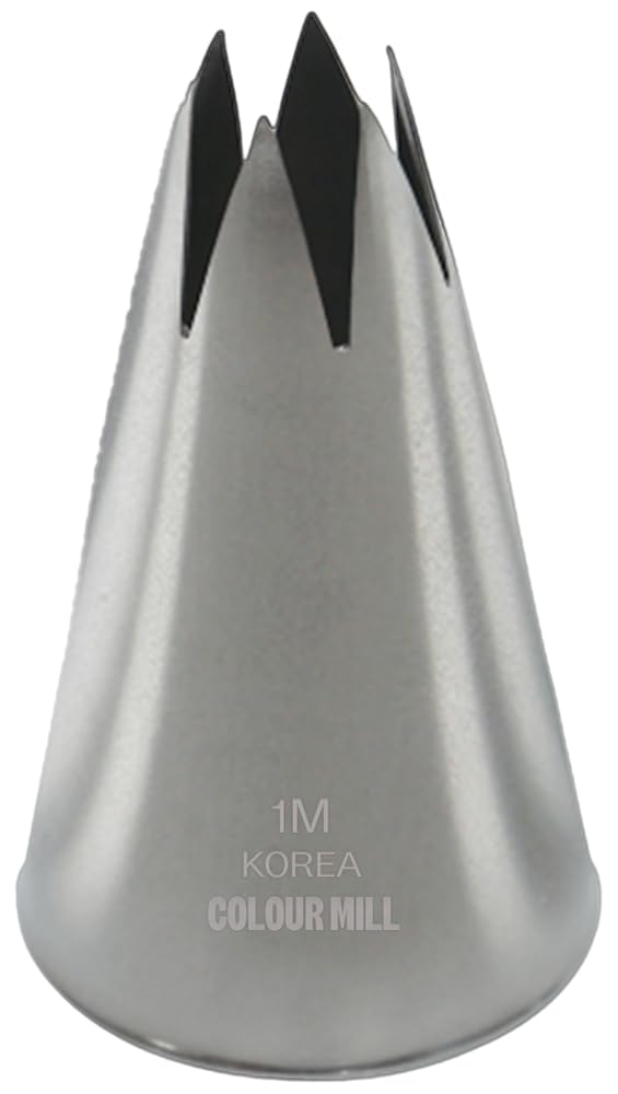 1M Open Star Piping Tip