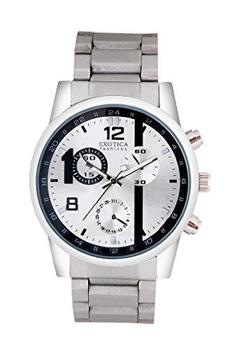 Exotica Analog White-Silver Dial Mens Watch (B014DMVPRW) Amazon Price History, Amazon Price Tracker