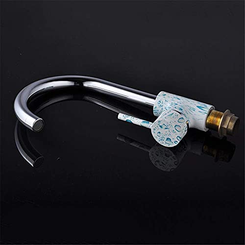 Robinet de cuisine en cuivre mitigeur ozone chrome - 2