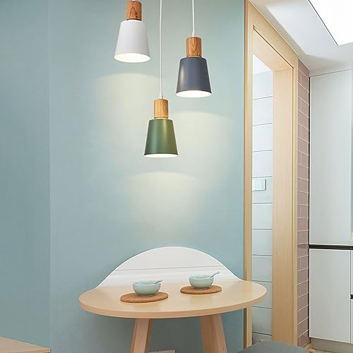 Iluminación colgante negra vintage ideal para isla de cocina y cafetería 3