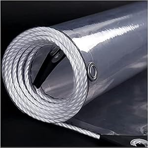 Transparante PVC Waterdicht Dekzeil Dikker Bescherming Tegen Regen Tarp Zacht Plastic Balkon Gordijn Van Regen…