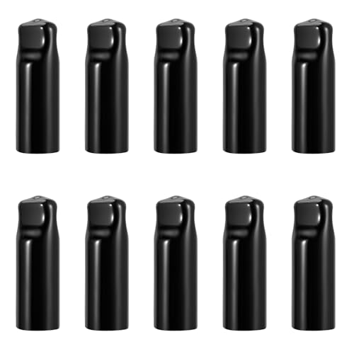 MRbrew Beer Tap Cover Draft Beer Faucet Cap, 10 Pieces Beer Tap Plug Keg Tap Kit Rubber Tap Soother Sanitary Covers Beer Nipple For Most Standard American Draft Beer Faucet, Kegerator Accessories