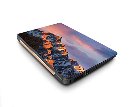 Image of Galaxsia Mountains Laptop Skin Sticker Cover Case Decal Protector Fits for Any Laptop(Hp /Dell /Sony /Acer /Lenovo /Asus. etc) Brand Models of Size 15.6 Inches Laptop Notebook.
