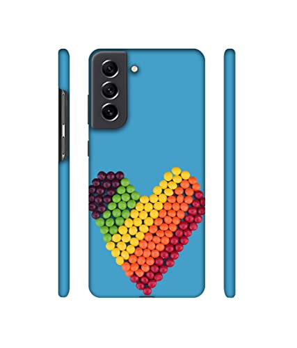 Image of Amazon Brand-Solimo Basic Case for Samsung Galaxy S21 FE 5G (Plastic Multicolor)