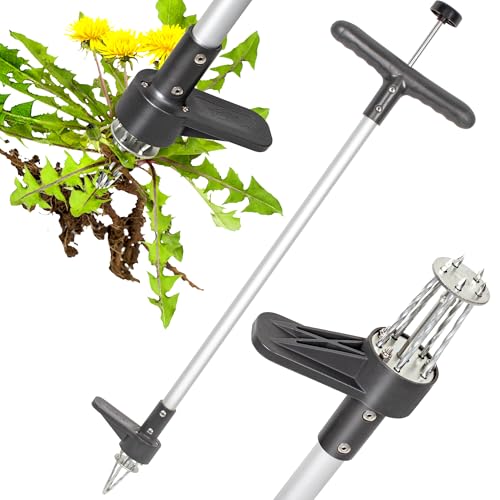 Walensee Upgraded Weed Puller, Stand Up Weeder Hand Tool, Long...
