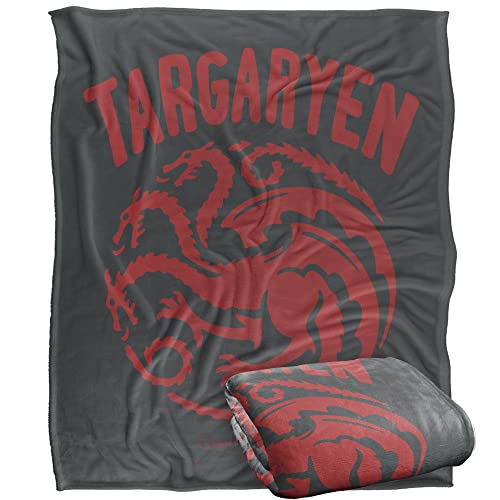 LOGOVISION Juego de Tronos - Manta Suave de Tacto Sedoso (152 x 127 cm)