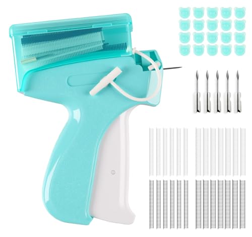 1Plusselect Stitch Gun for Clothes Portable Clothes Tagging Gun for Sewing