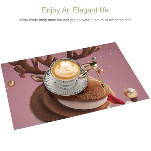 Sets de table amusants anti-taches pour simplifier vos repas