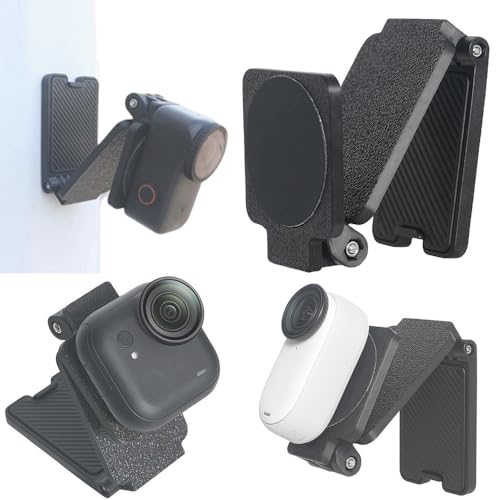 Insta360 GO Ultra/GO 3S/Osmo Nano �Ή� �}�O�l�b�g�X�^���h �N�C�b�N�����[�X�}�E���g 3�i�K�̐܂肽���ݎ� �}���`�A���O������ �y�ʂŃR���p�N�g ���s ����B�e POV�B�e