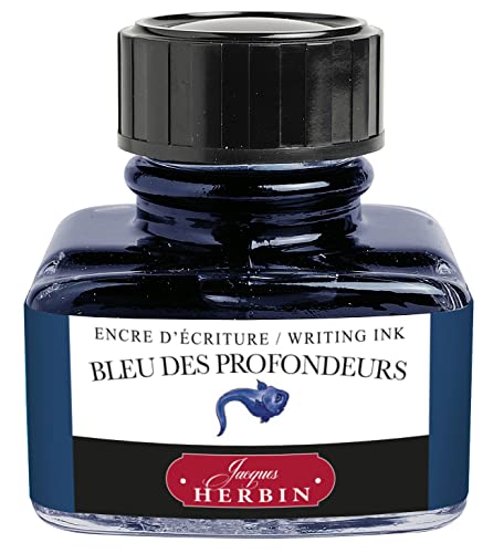 Inchiostro Jacques Herbin 30 Ml Per Penne Stilografiche - Iris Sagesse, Colore Elegante
