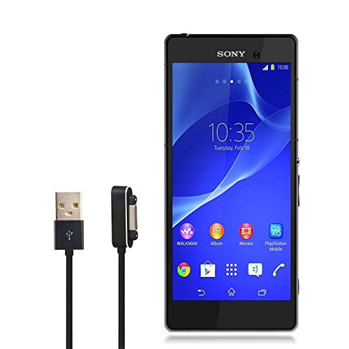 Loamauto Metal Magnetic Generic USB Charging Cable for All Sony Xperia Z1 Z2 Z3 Ultra Xl39h, Sony Xperia Z1 L39h, Sony Xperia Z1 Z2 Z2 Tablet Z3 Z3 Compact (Black) Loamauto Metal Magnetic Generic USB Charging Cable for All Sony Xperia Z1 Z2 Z3 Ultra Xl39h, Sony Xperia Z1 L39h, Sony Xperia Z1 Z2 Z2 Tablet Z3 Z3 Compact (Black)