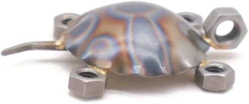 Figura de arte de metal coleccionable de tortuga marina, accesorios de escritorio, trofeo, regalo de jefe, decoración de oficina en casa