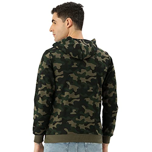 Image of Veirdo Men's Fleece Hooded Sweatshirt (Camouflage, XX-Large)
