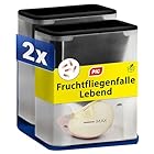 PIC Fruchtfliegenfalle 2er Set – Wiederverwendbare Obstfliegenfalle Küche & Fruchtfliegenfalle für Küche – Fliegenfalle Innenbereich Mittel gegen Fruchtfliegen