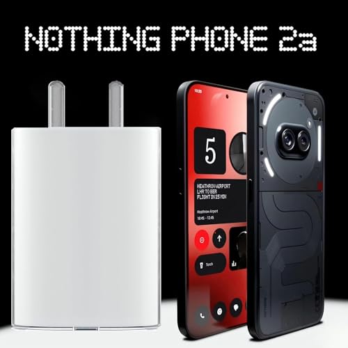 Image of Original 45W,USB-C Compatible with 45W USB C Charger Adapter Compatible with Nothing Phone 2a /Phone 2 /Phone 1 (45WattNothingPD) GFR609