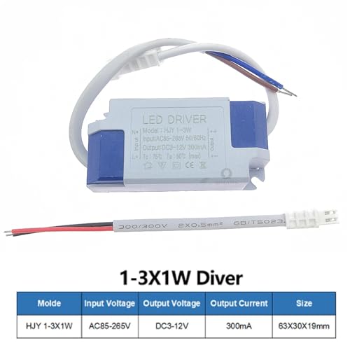 Driver LED 300mA remplace transformateur de lampe en panne
