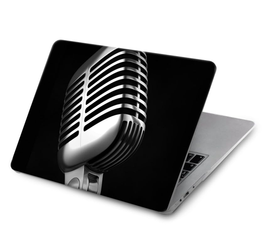 Coque MacBook Air 13 A2681 A3113 Retro Microphone Jazz Music