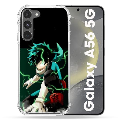 Coque Deku My Hero Academia pour Samsung A56 5G protection Manga Cokitec