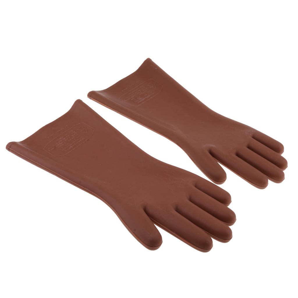 Guanti pesanti, guanti da lavoro, Guanti da lavoro impermeabili rivestiti in gomma, guanti da giardinaggio, guanti da lavoro di sicurezza Guanti caldi, resistenti all'usura e antivento, guanti da giar