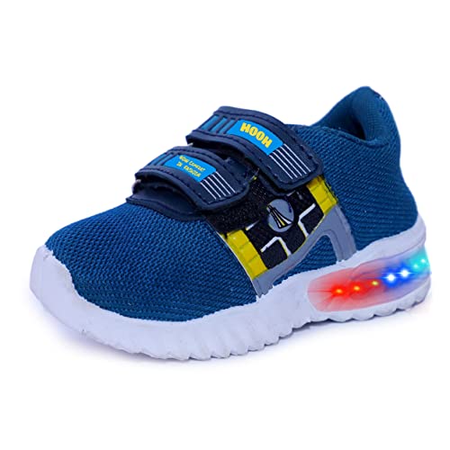 Image of HOOH-Now comfort in Fashion Kid Hooh Canvas Led Boat Shoe