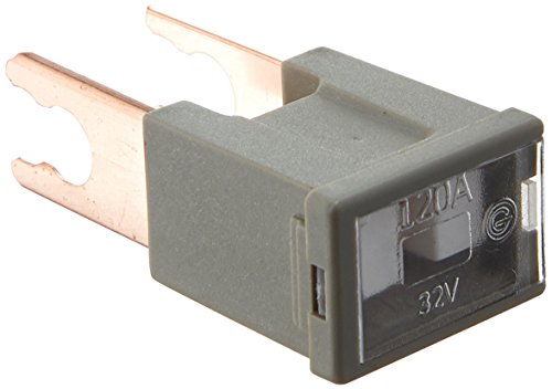 Bussmann FLM-120 Male Terminal Fusible Link (Automotive - 120 A (Gray),1 Pack,Black