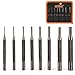 HORUSDY 8 Pieces Roll Pin Punch Set, Gunsmithing Kit Removing Repair Tool with Holder for Automotive, Watch Repair,Jewelry and Craft