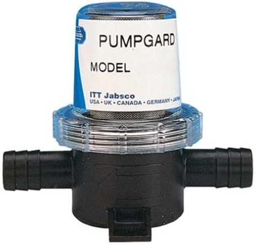 Vista 3 de Jabsco Pumpgard - Colador en línea (manguera 3/4, malla 40)