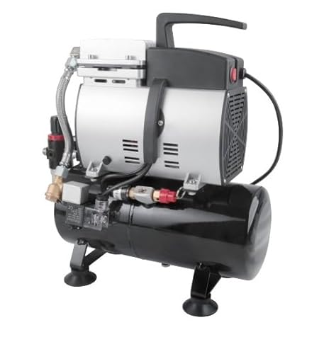 三方良し オイルレスエアーコンプレッサー4Lタンク付き 0.8MPa最高圧力 100V(50/60Hz) 静音 コンパクト 軽量小型 塗装 車メンテナンス 整備エアー工具 タイヤ空気入れ