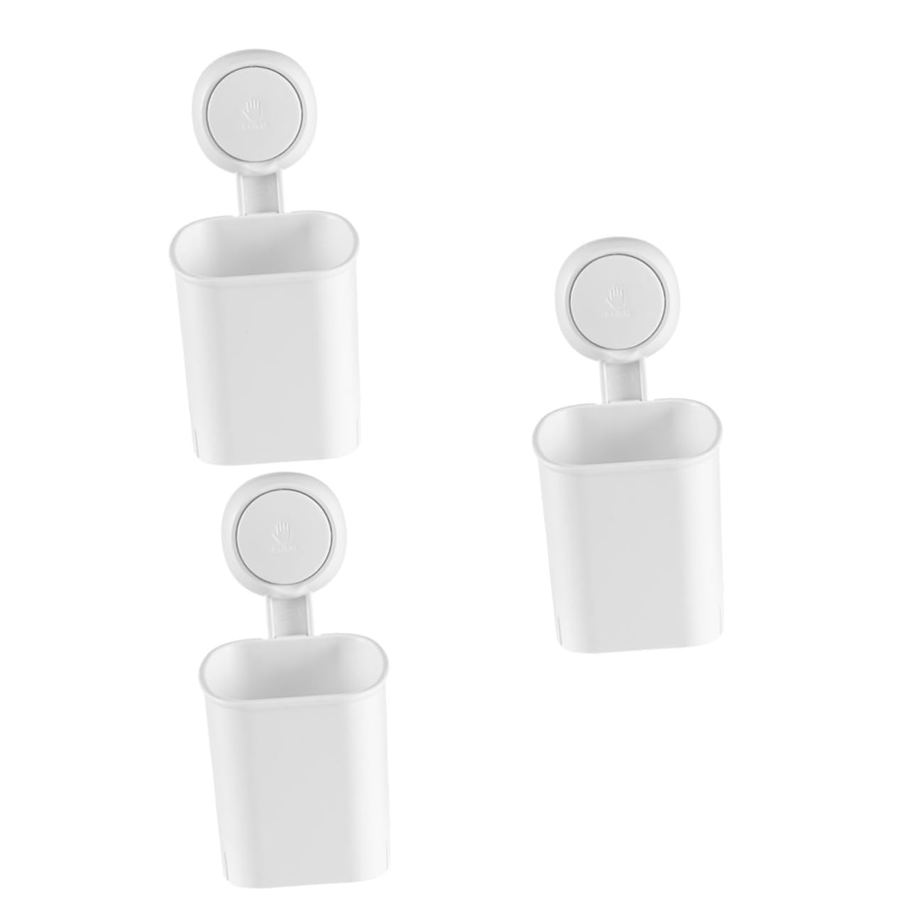 ULTECHNOVO 3 Porta Pettini Da Parete Porta Spazzolino Da Denti Porta Spazzolino Da Denti Supporto Da Parete Per Doccia Supporto Da Parete A Forma Di Accessorio Per Il Bagno Organizer