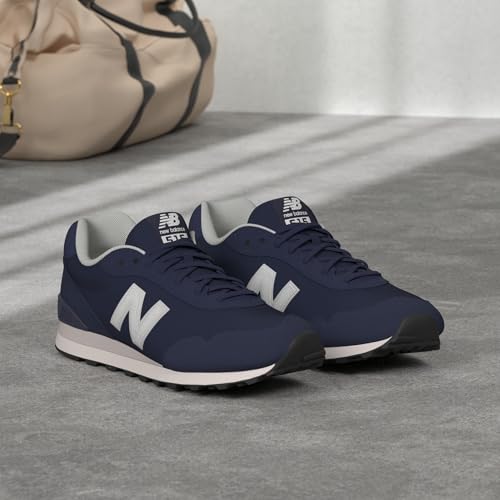 New Balance Men's 515 V3 Sneaker, Nb Navy/White/Aluminum Grey, 16 X-Wide2