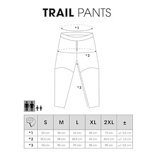 1288-004 - Oneal Trail Protective Shorts Large Lime Black