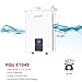 Mini Tankless Water Heater Electric 110V ~ 120V for Sink, ThermoMate 4.5kW 37.5A at 120V Small Point of Use Water Heater CSA Approved, Must HardWird Requiring 10AWG Wire
