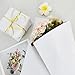 BEISHIDA 100 Sheets White Tissue Paper Bulk, Wrapping Tissue Paper for Gift Bags, 14 x 20 Inch Gift Wrap for Halloween Birthday Wedding Graduation DIY Crafts Holiday Flowers