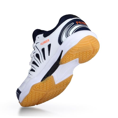 Image of FEROC Kids Badminton Shoes (Non Marking) Active Grip Lightweight & Durable Sole for Boys Girl Kids
