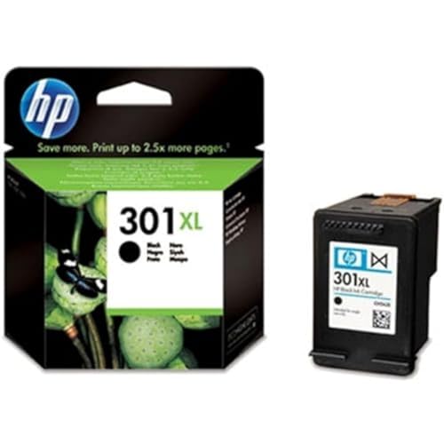 HP Cartucho Original 301XL Negro – CH563EE [ML 8][PAG 480]
