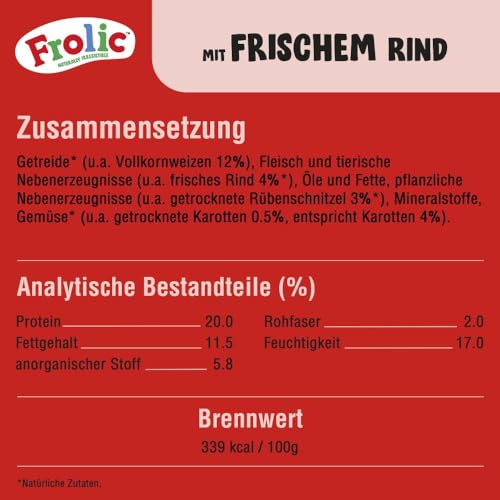FROLIC™ Beutel Rind 3x2,6kg