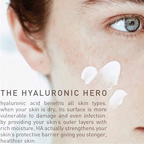 Simply Peace Cell Rejuvenating Facial - Vegan Facial Serum Oil With Pure Hyaluronic Acid & Coq10 - Natural/Organic - Therapeutic Grade Moroccan Rose & Neroli Oil -No Added Chemicals(1.7 Oz) #TOP5