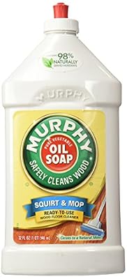 Murphys Squirt and Mop Ready To Use Wood Floor Cleaner, 32 Ounce (Packaging May Vary)