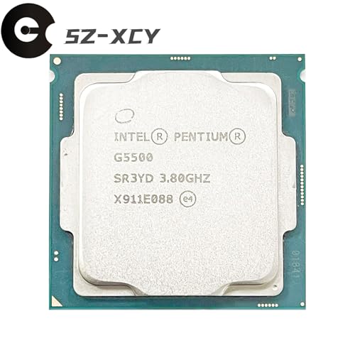 Processeur CPU double cœur Pentium G5500 4 Mo cache Socket LGA 1151 54W PC