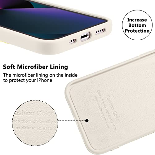 MAYCARI Niedliche lustige Giraffen-Handyhülle für iPhone 7/8/SE 2020, weiße Flüssigsilikon-Hüllen, Cartoon-Softgel-Gummi, Ganzkörper-Schutz, Mikrofaser-Futter, Frauen, Männer