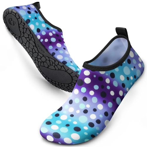 Image of SIMARI Water Shoes for Women Men Swim Aqua Socks Beach Pool Essentials Barefoot Surf River Boat Kayak Sea Yoga Sand Exercise Sport Accessories Breathable Quick-Dry Adult Youth Kid Size SWS001
