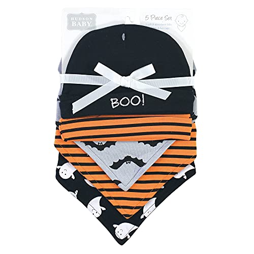 Image of Hudson Baby Unisex Baby Bandana Bibs and Headbands