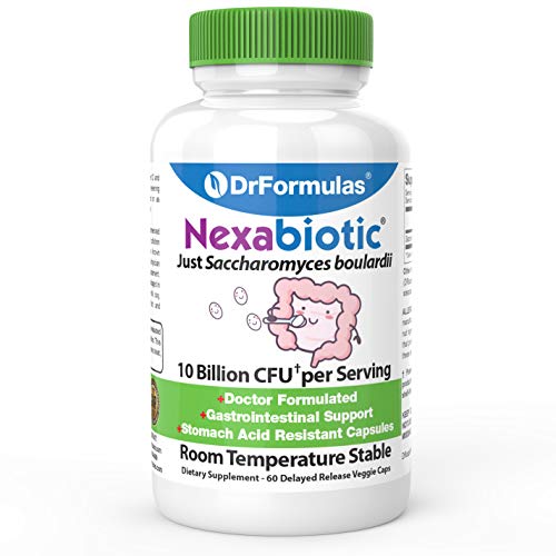 DrFormulas Saccharomyces Boulardii Probiotic 10 Billion CFUs | Nexabiotic S boulardii, Immune and...