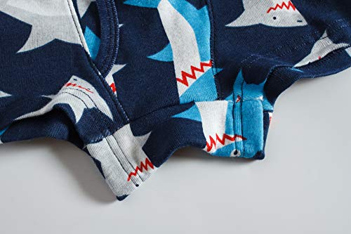 Boys Boxer Briefs Shorts Cotton Dinosaur Shark Baby Toddler Underwear For Kids Boy 6 Pack 6/7Yrs Mixed Colour #TOP3