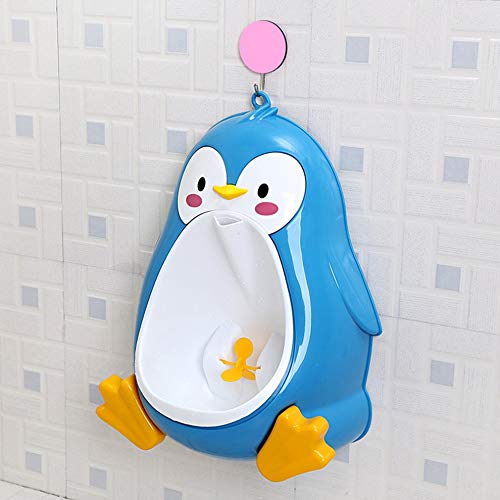 FYstar Cute Penguin Potty urinoir toilet staand urinoir badkamer kinderen pee trainer voor jongens van 8 maanden tot 6… - Afbeelding 6