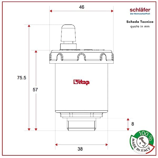 Strumento Professionale Per Rimozione Valvola Di Ritegno (check Valve) Per Stufe E Lanterne A Gas - Modelli 200A, 220, Ecc.