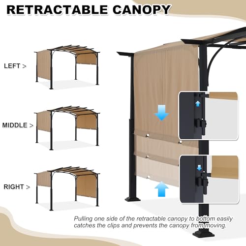 Image of MASTERCANOPY 10x12ft Outdoor Retractable
