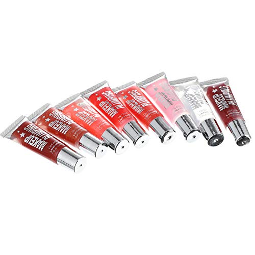 Lurrose Chupeta Óleo 8Pcs Umidade Brilho Labial Frutas de Alta Gloss Lip Glosses Hidratantes Lip Glo
