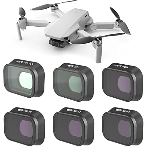 ZAKVOP Filter for DJI Mini 3 Pro, 6 Pieces ND Filter Set, Multi-Coated Filter Camera Lens Compatible with DJI Mini 3 Pro Accessories, High Transmittance (UV CPL ND8 ND16 ND32 ND64) Cover